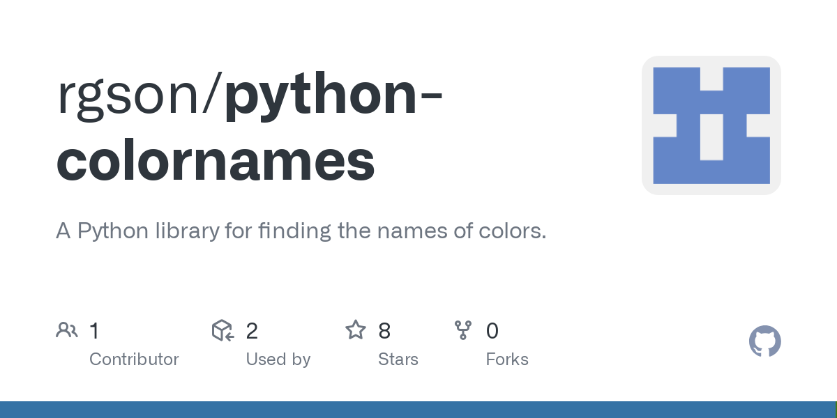 python colornames