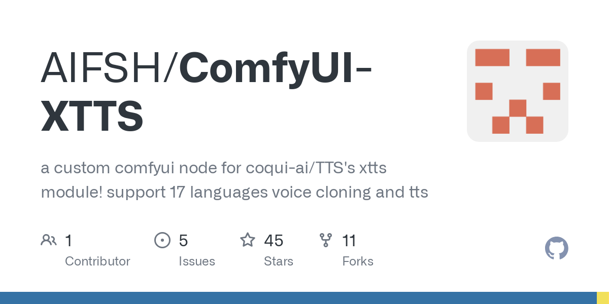 ComfyUI XTTS