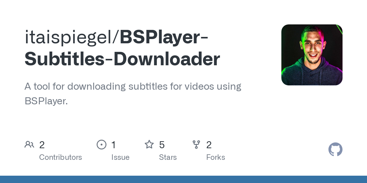 BSPlayer Subtitles Downloader