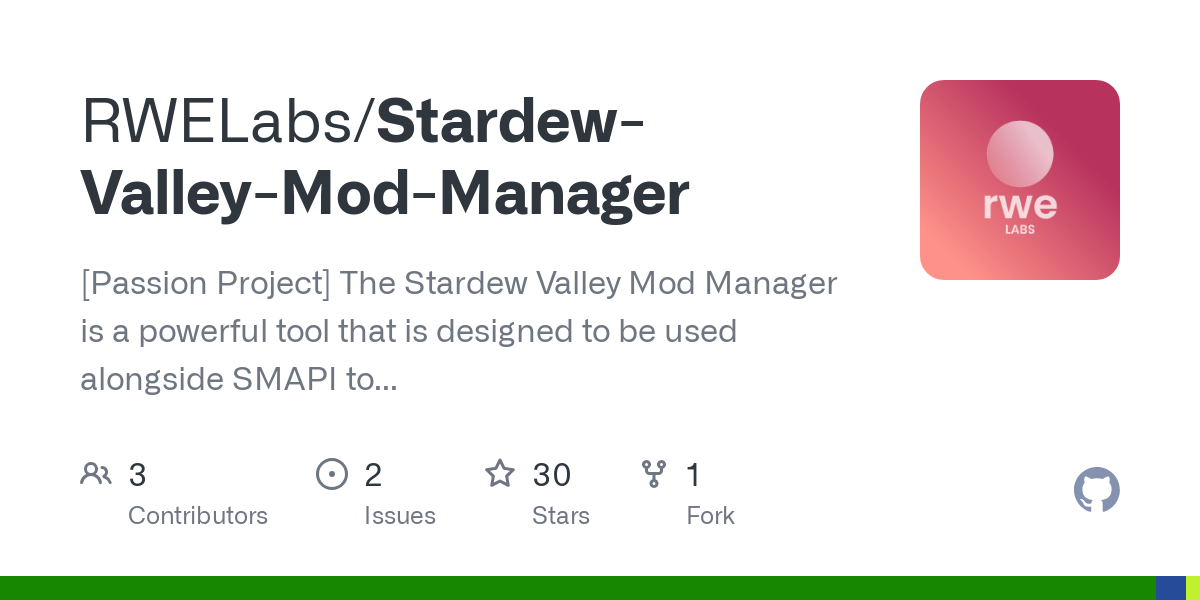 Stardew Valley Mod Manager