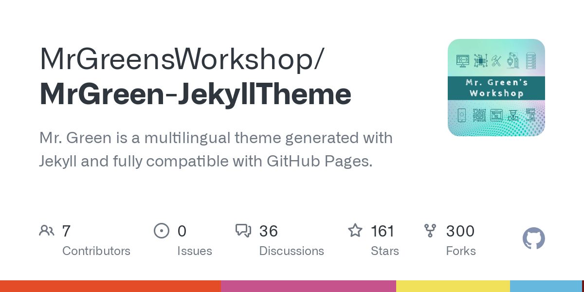 MrGreen JekyllTheme