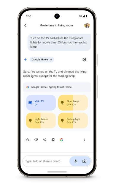 ​Google Gemini AI smart home control function is fully launched - AI Articles