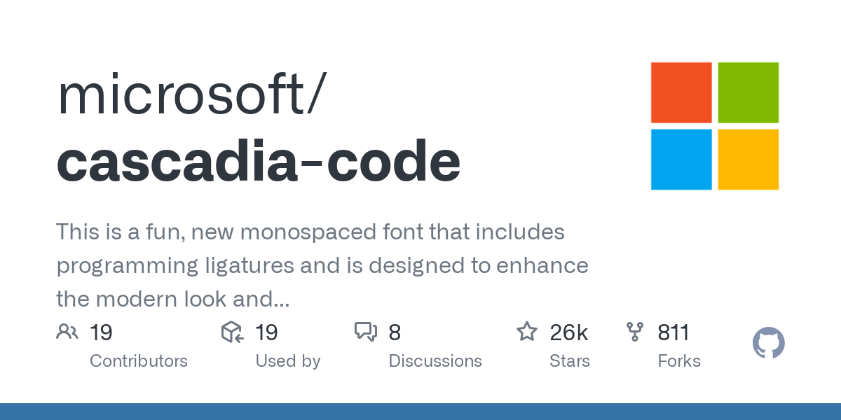 cascadia code