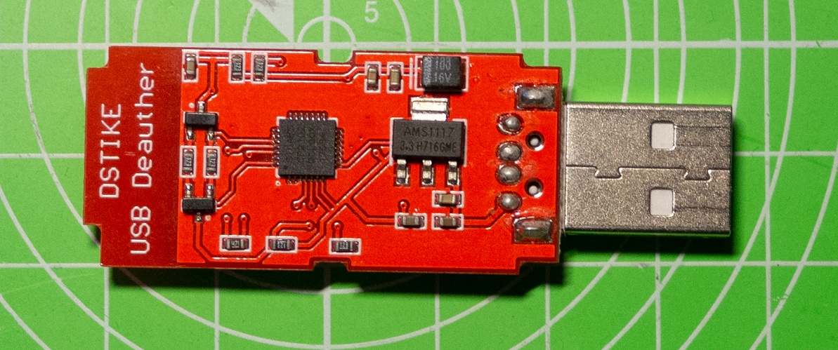 Deauth Detector V2 PCB 2