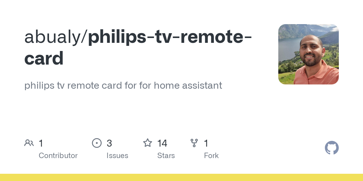 philips tv remote card