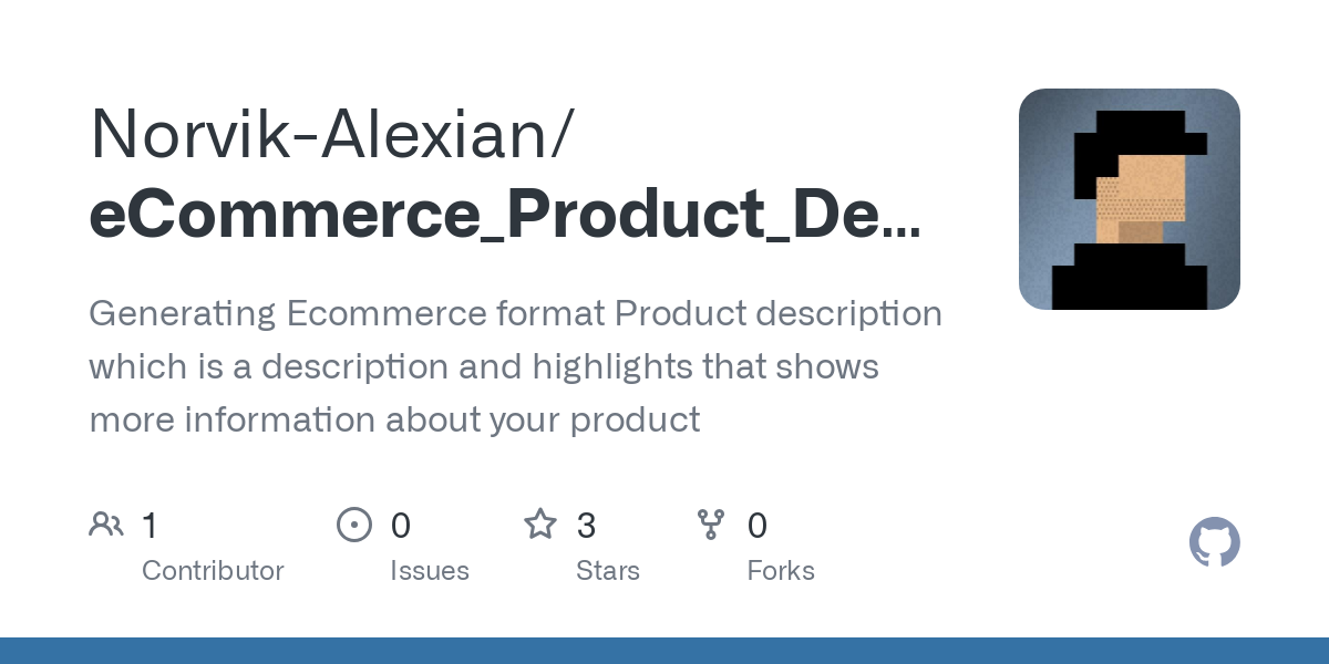 eCommerce_Product_Description_Generator