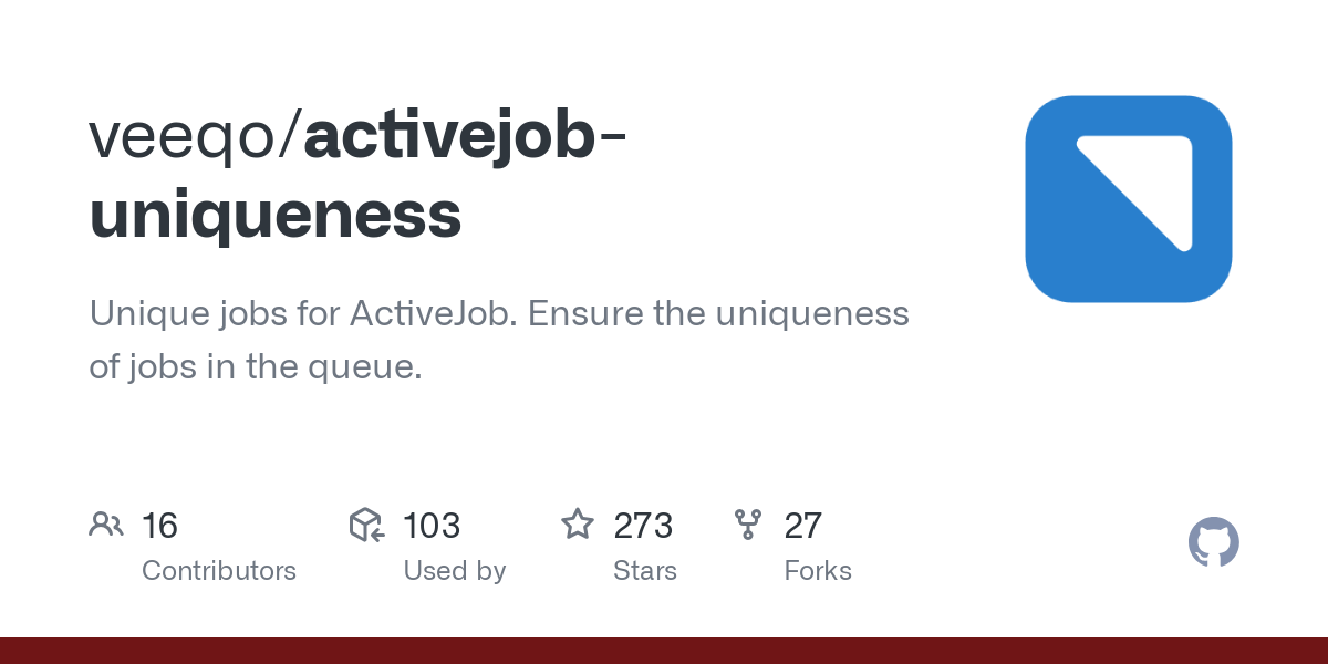 activejob uniqueness