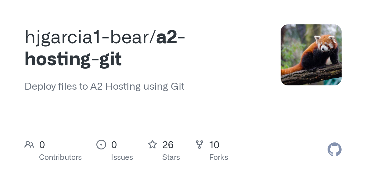 a2 hosting git