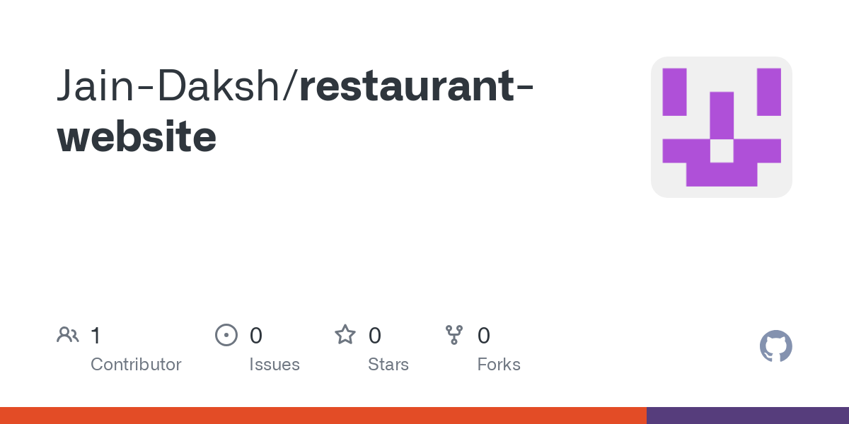 restaurant website