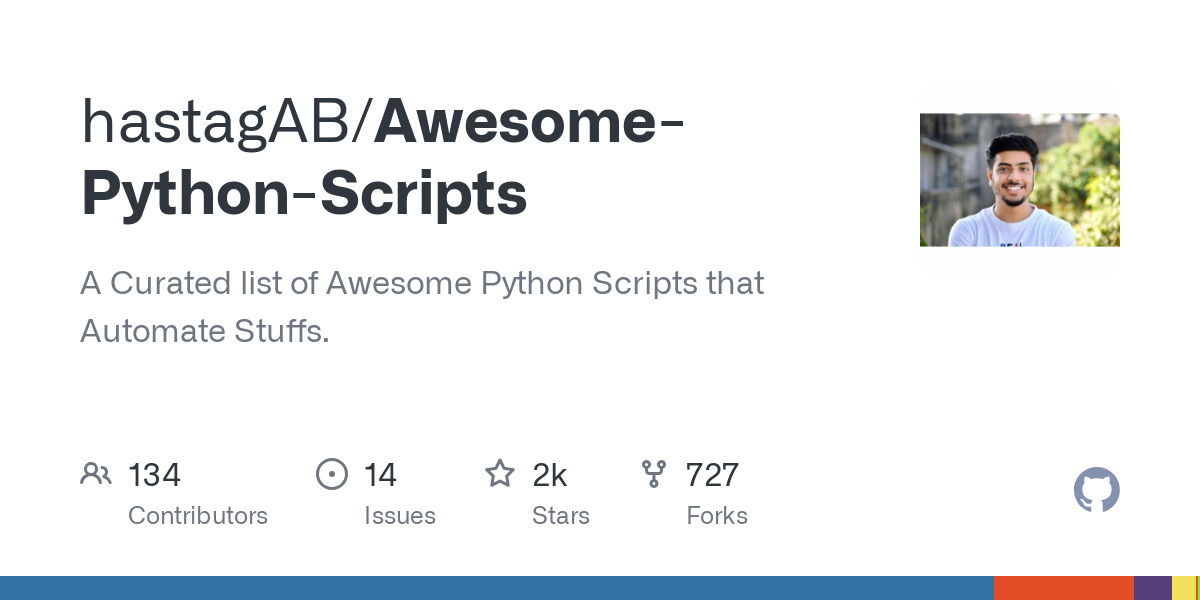 Awesome Python Scripts