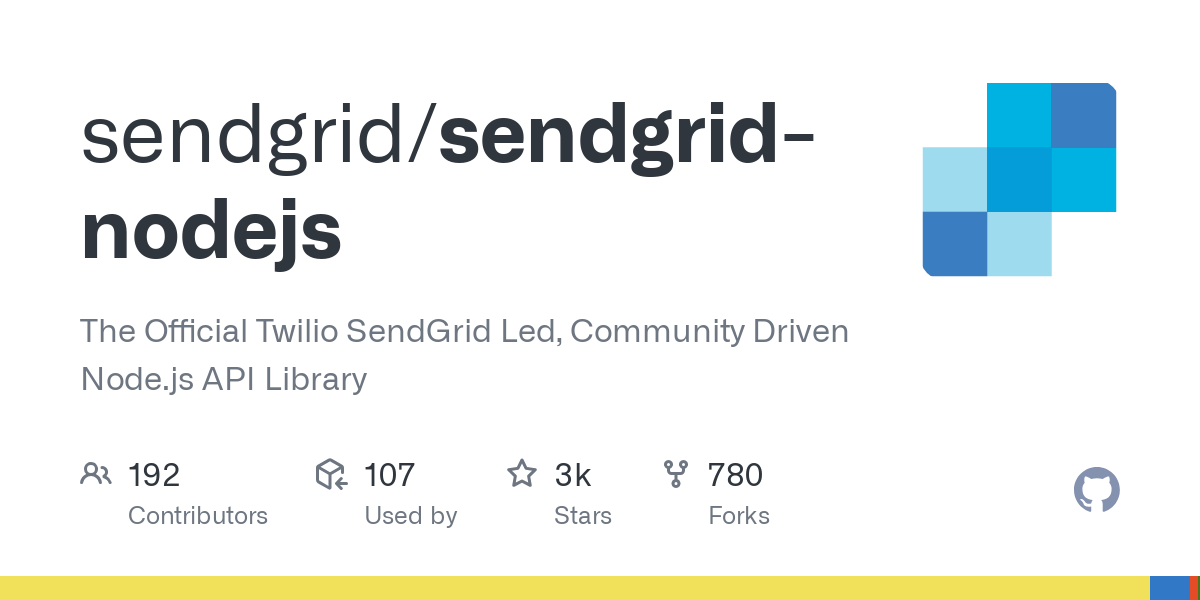 sendgrid nodejs