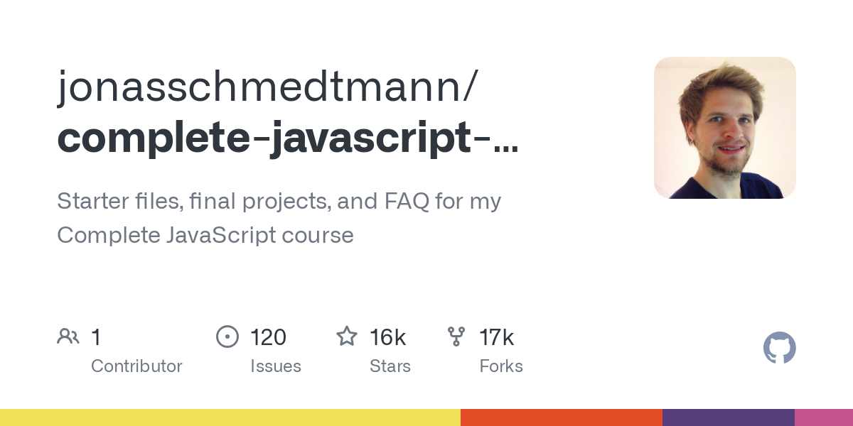 complete javascript course