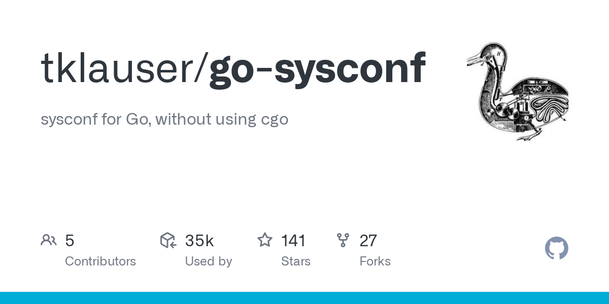 go sysconf