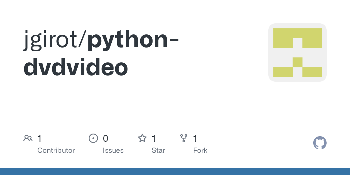 python dvdvideo