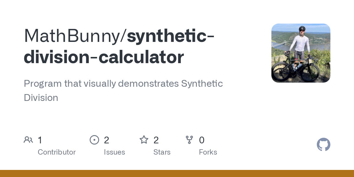 synthetic division calculator