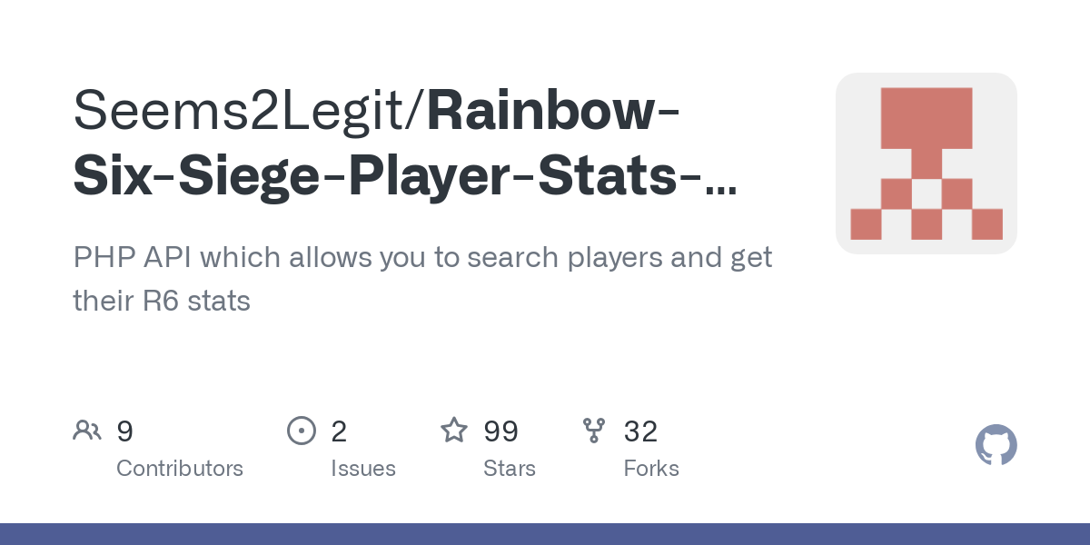 Rainbow Six Siege Player Stats API