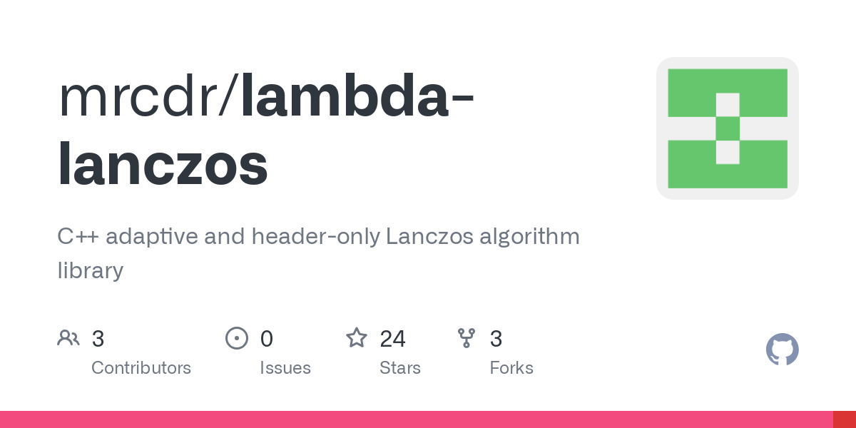 lambda lanczos