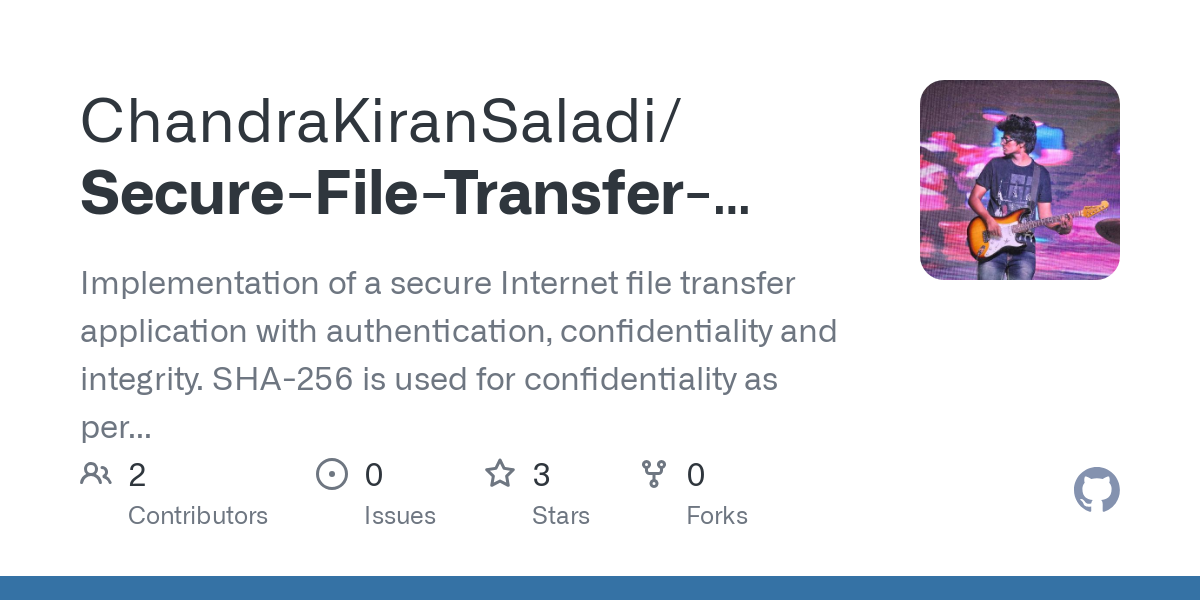 Secure File Transfer Application