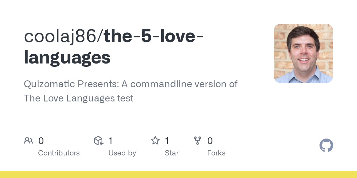 the 5 love languages