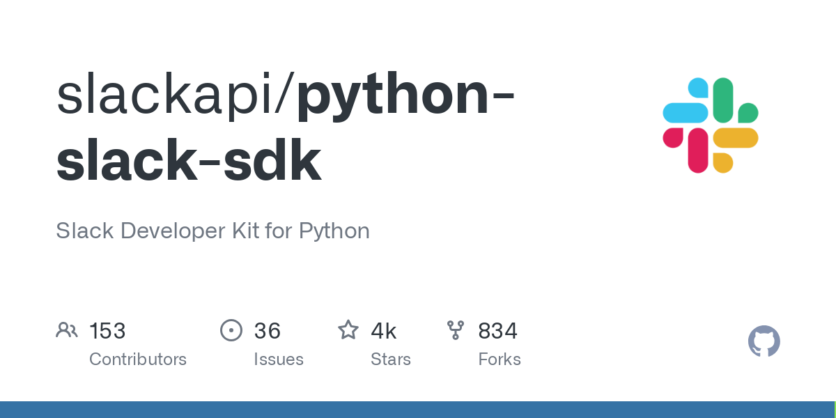 python slack sdk