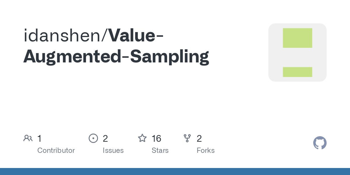 Value Augmented Sampling