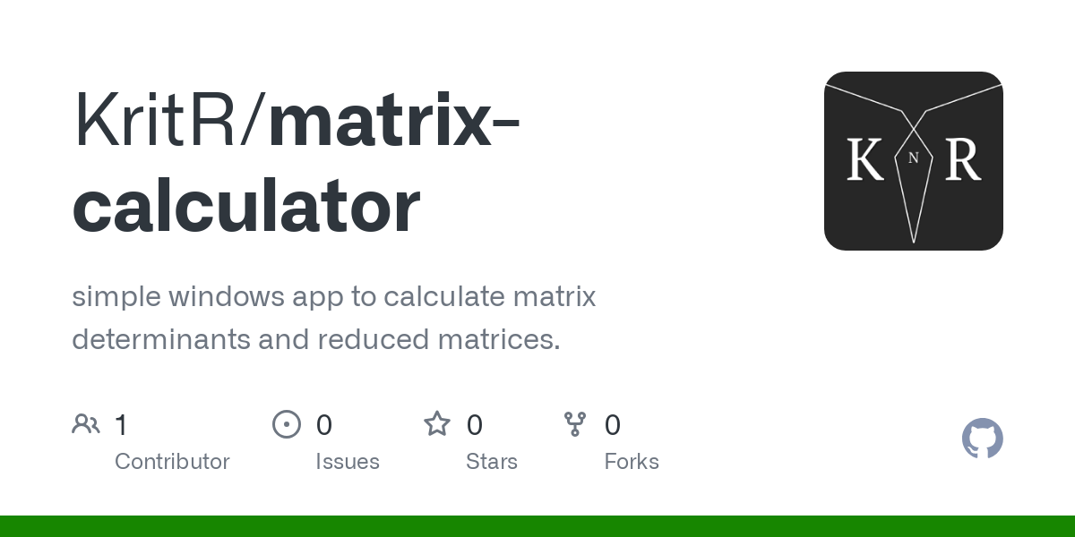 matrix calculator