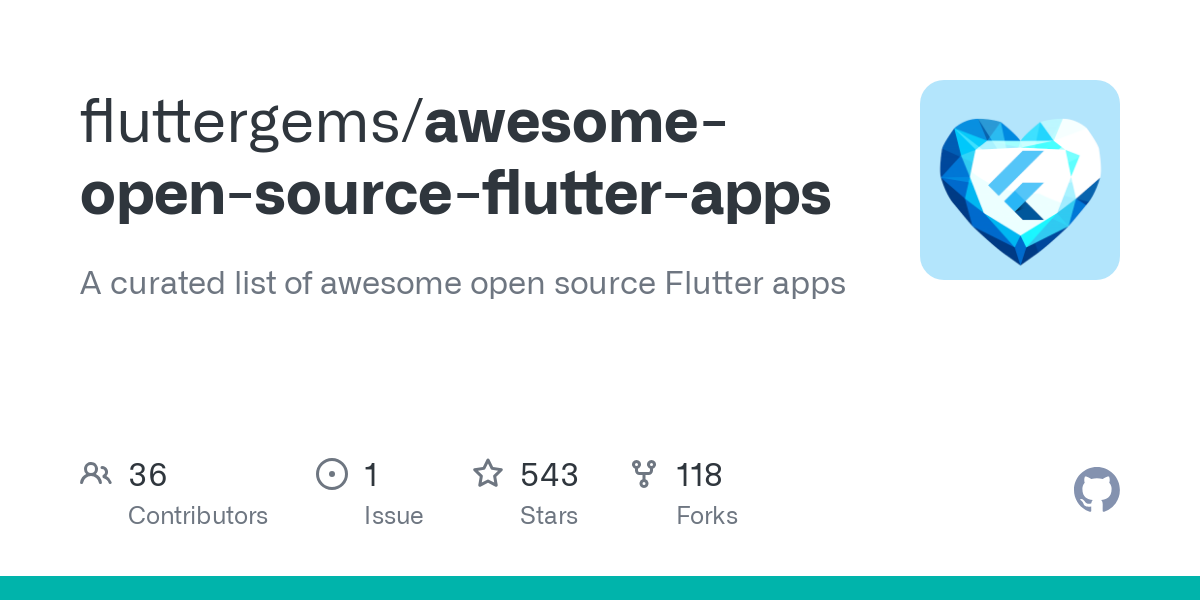 awesome open source flutter apps