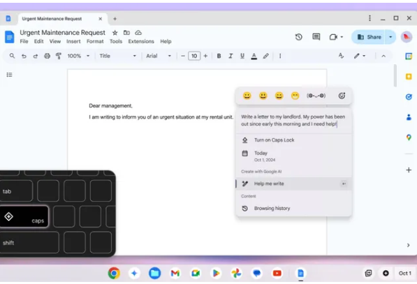 ChromeOS 130 update brings fast insertion, focus mode and new AI functions - AI Articles