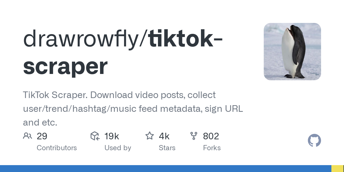 tiktok scraper