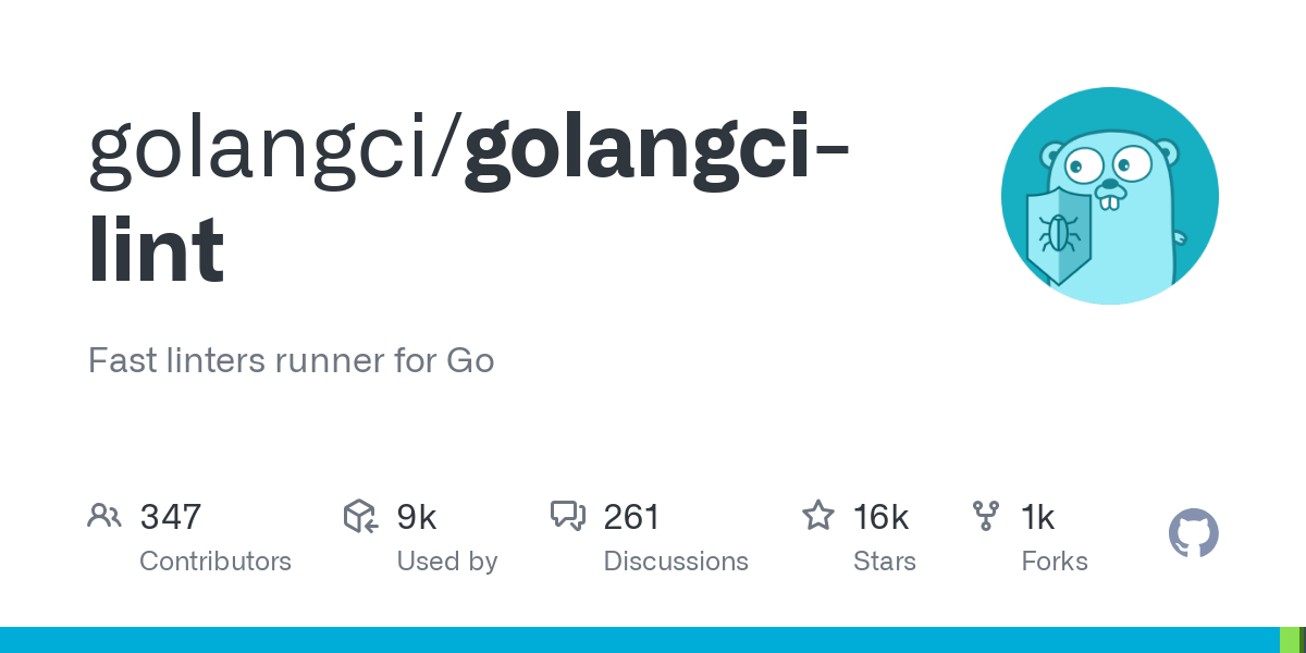 golangci lint