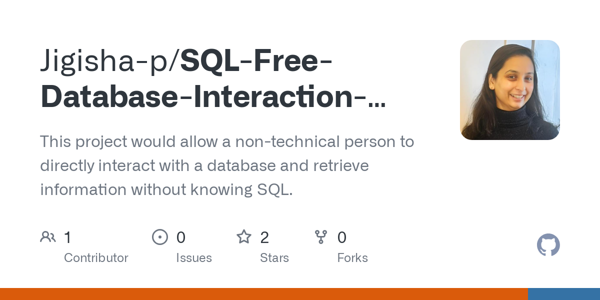 SQL Free Database Interaction via Natural Language