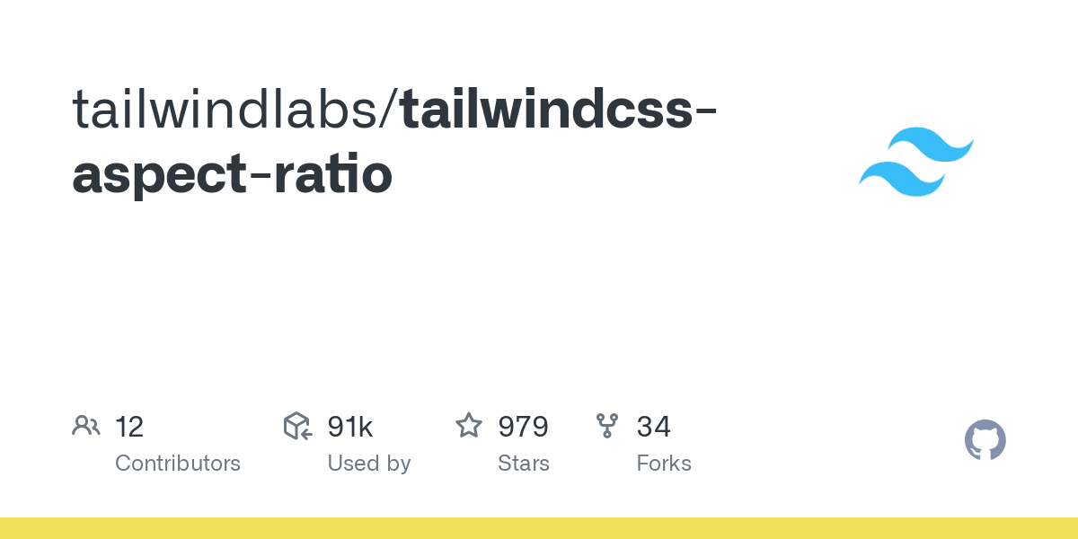 tailwindcss aspect ratio