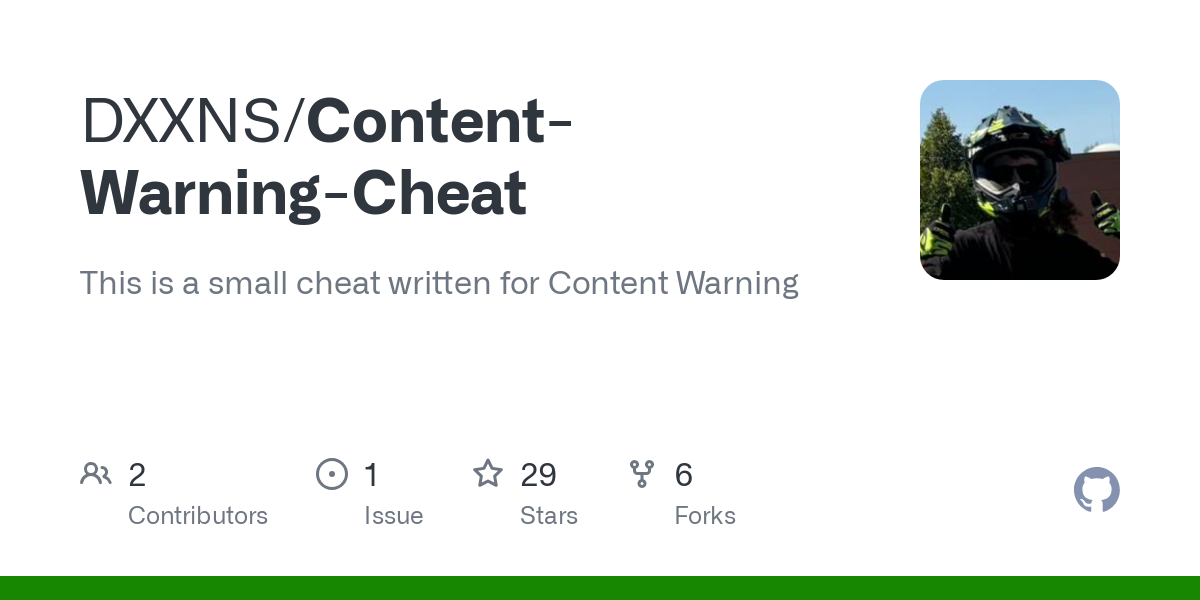 Content Warning Cheat