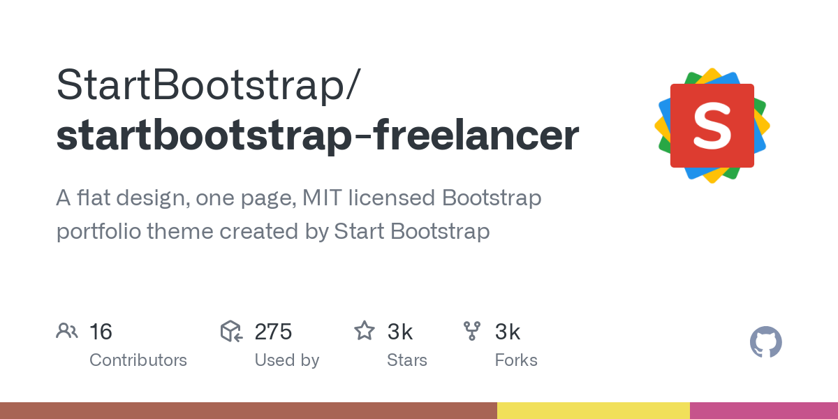 startbootstrap freelancer