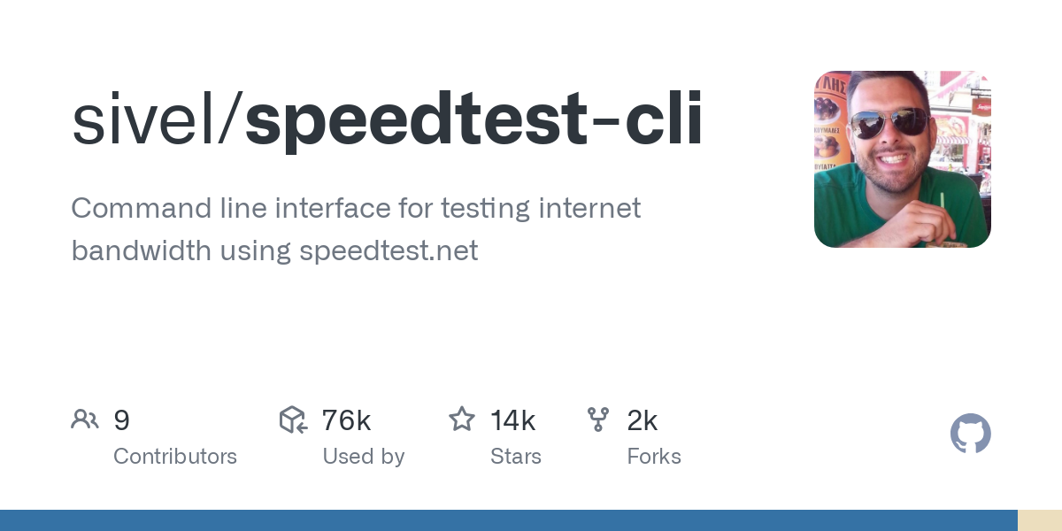 speedtest cli