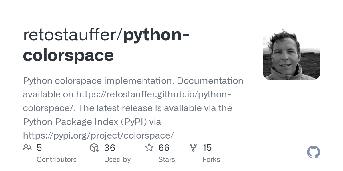 python colorspace