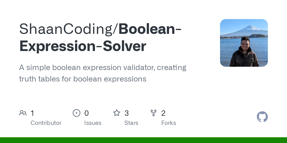 Boolean Expression Solver