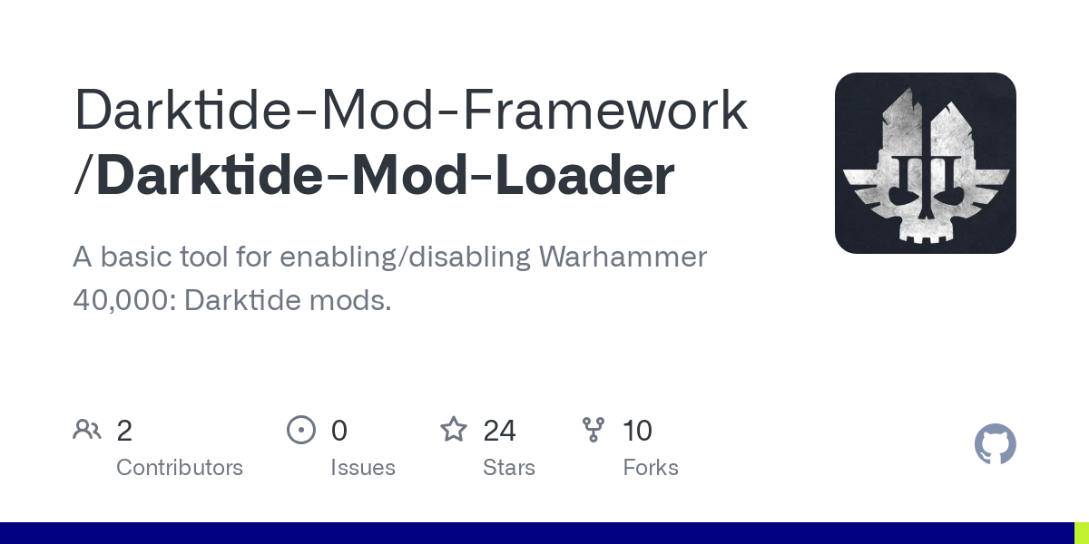 Darktide Mod Loader