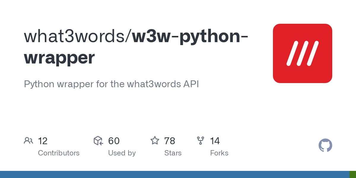 w3w python wrapper