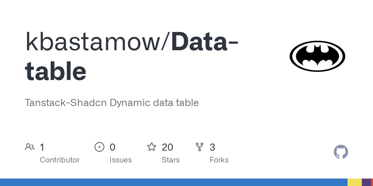 Data table