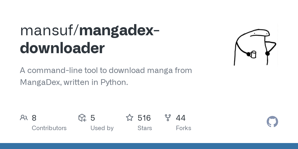 mangadex downloader