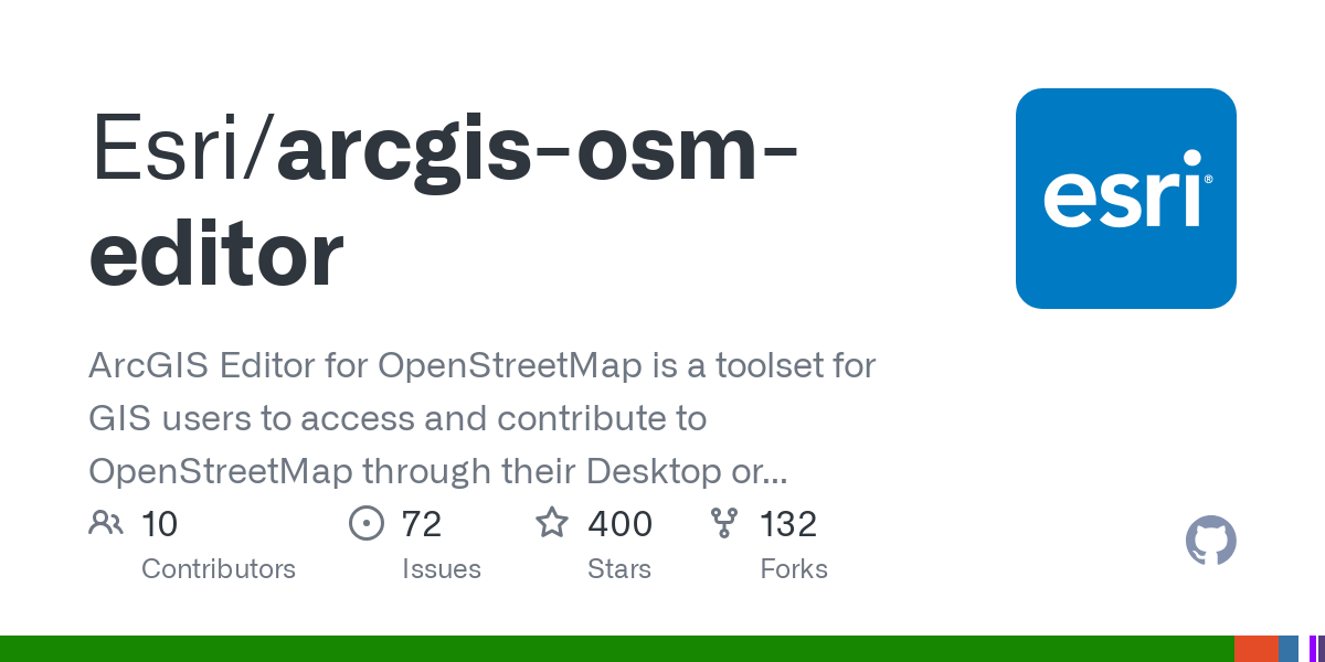 arcgis osm editor