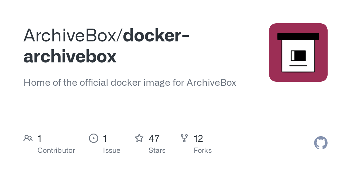 docker archivebox