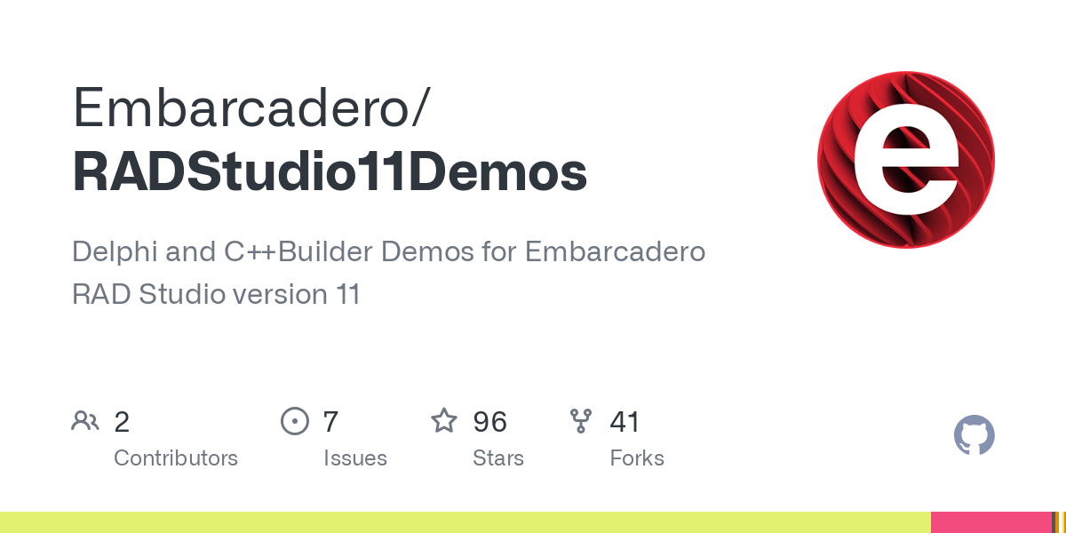 RADStudio11Demos