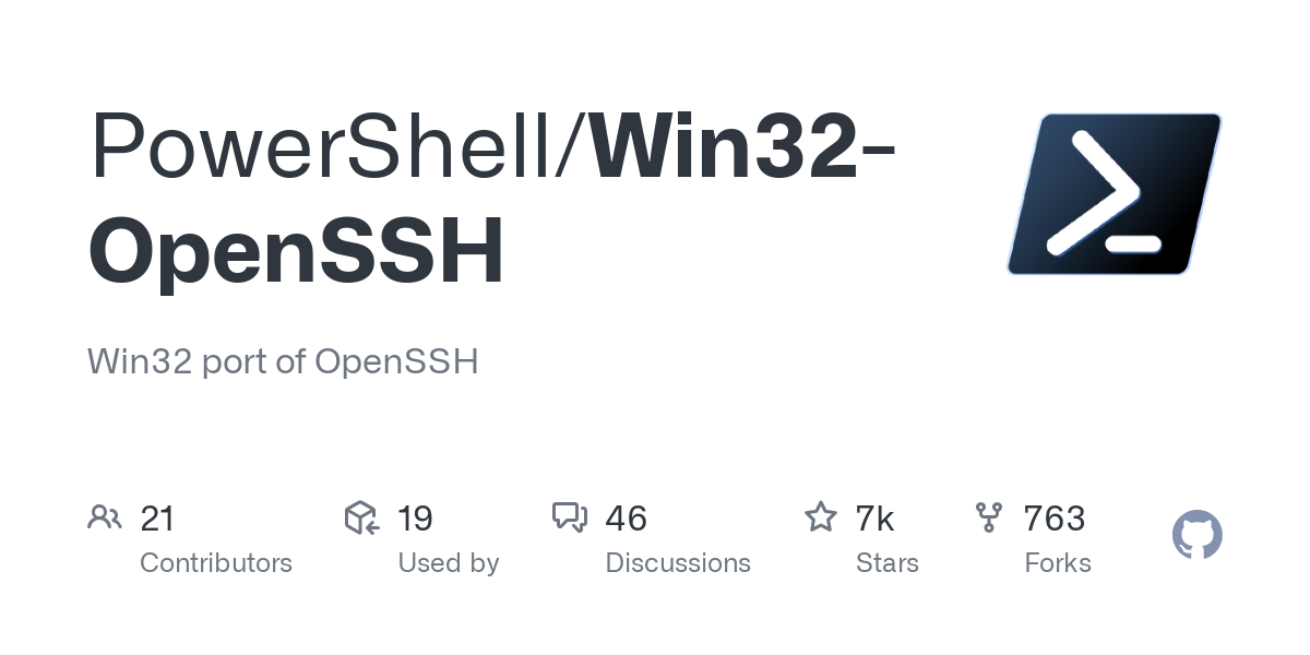 Win32 OpenSSH