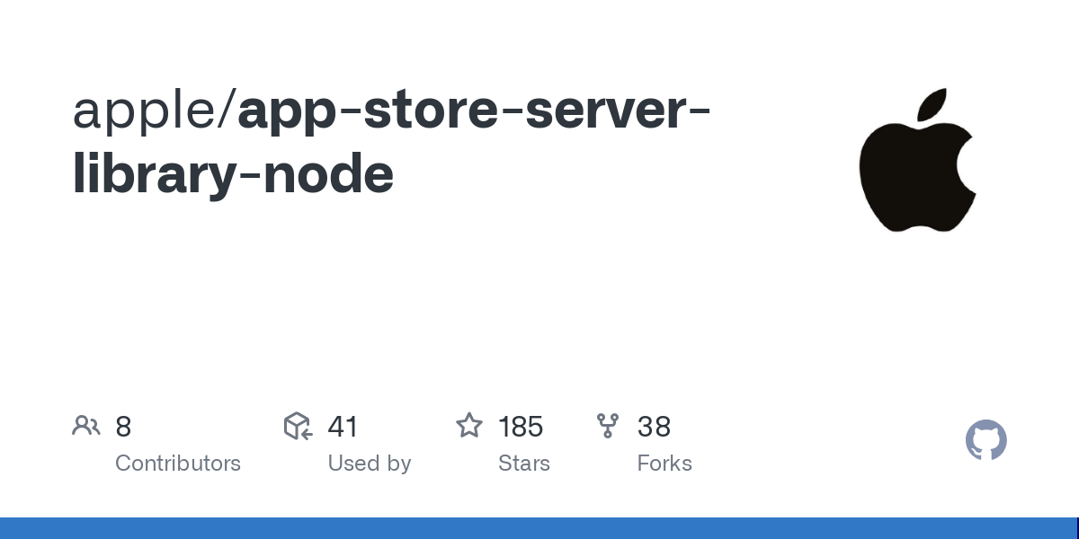 app store server library node