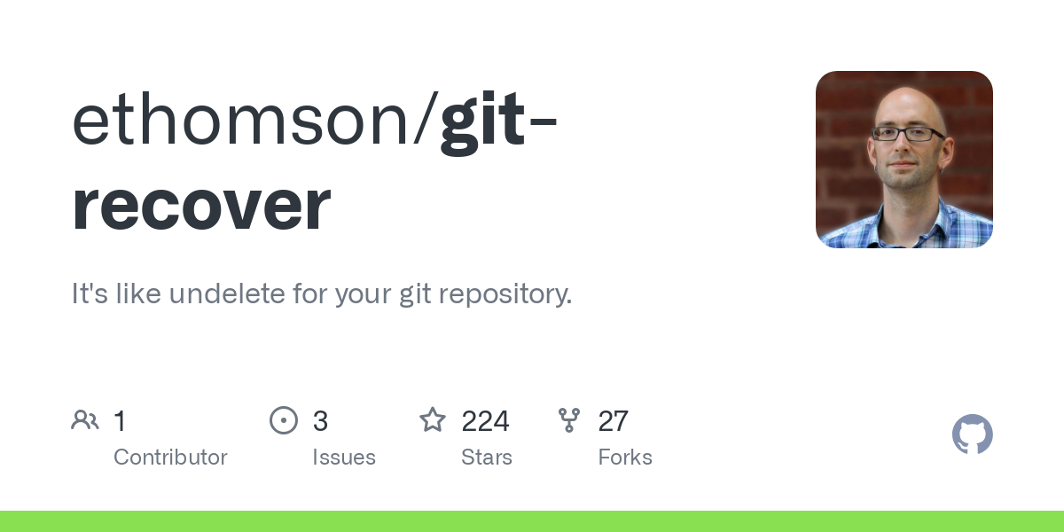 git recover