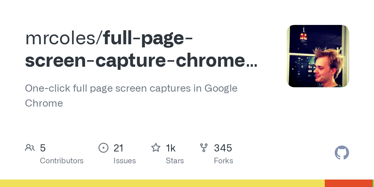 full page screen capture chrome extension