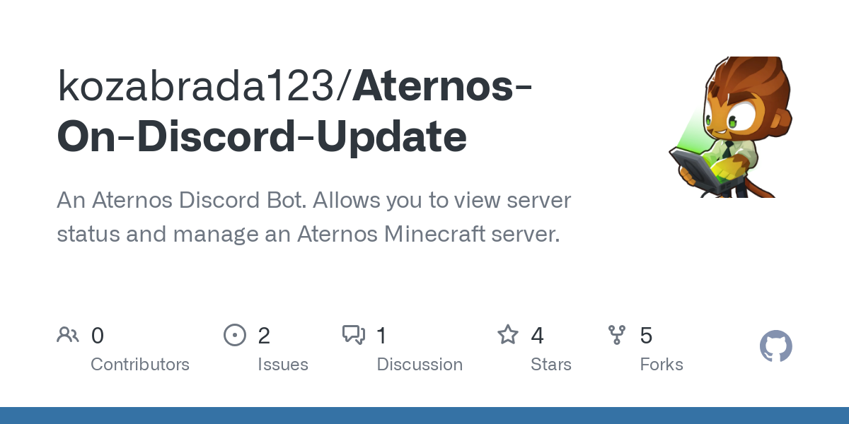 Aternos On Discord Update