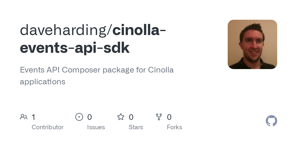 cinolla events api sdk